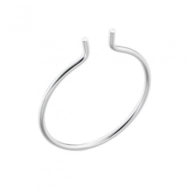1,2mm wire adjustable ring supports with 2 pins (5pcs)