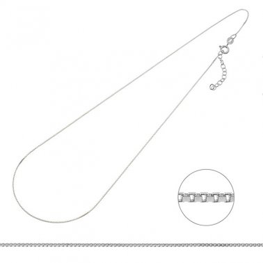 Collier vénitienne 0,6mm 40+3cm extension (1pc)
