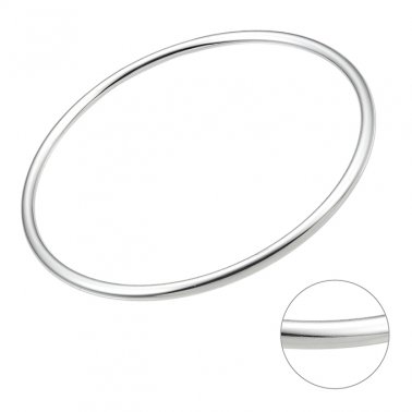 3mm wire bangle 65mm diameter (1pc)