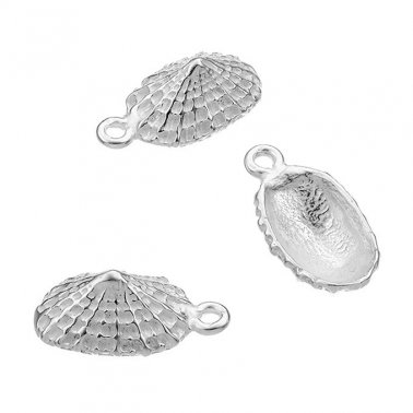 9,5x15mm shell pendant with ring (3pcs)