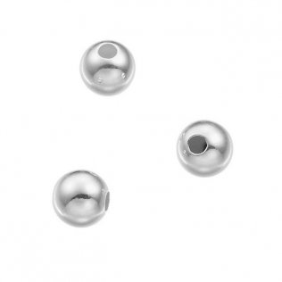 Perles lisses 7mm trou 1,8mm (50pcs)