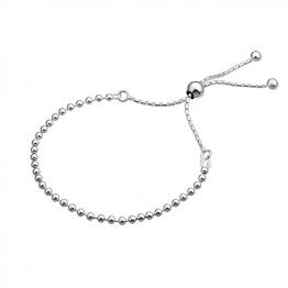 Bracelet perles 2,5mm fermoir perle coulissante (1pc)
