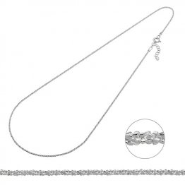 Collier herringbone 1,2mm 40+3cm extension (1pc)