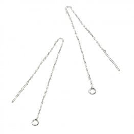 Supports boucles d'oreilles chaîne avec anneau (5 paires)