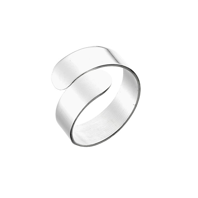 Bague ruban 6mm réglable épaisseur 0,6mm (1pc)