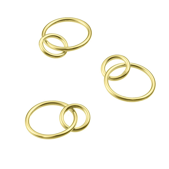 Sterling Silver Yellow Gold 1 MICRON