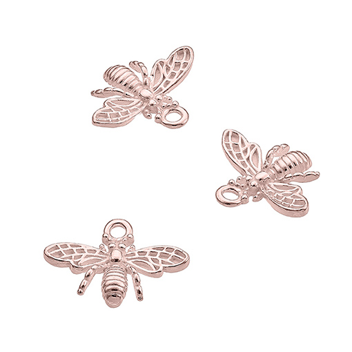 Sterling Silver Pink Gold 1 MICRON