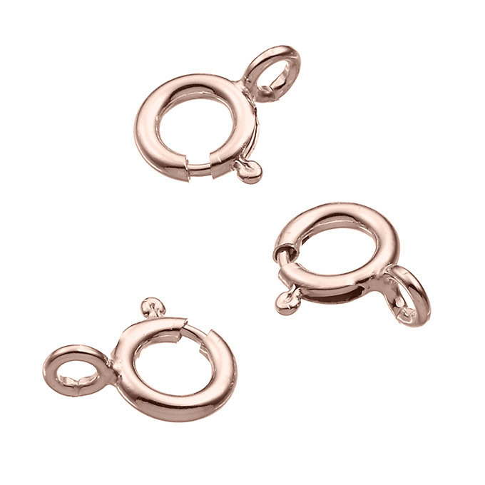 Sterling Silver Pink Gold 1 MICRON