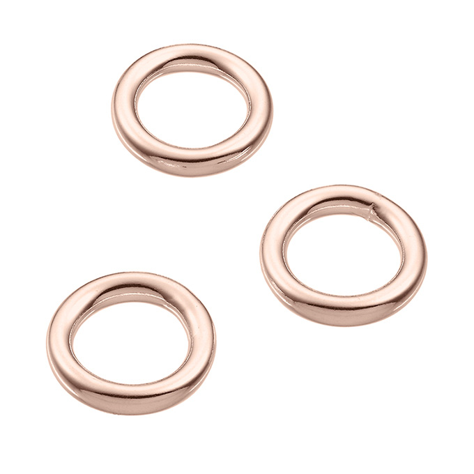 Sterling Silver Pink Gold 1 MICRON