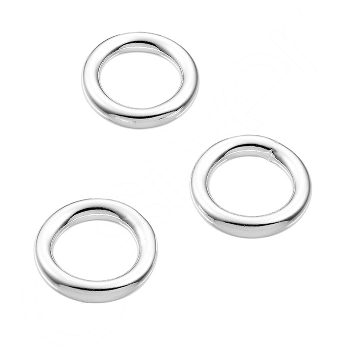 15mm rings for toggle clasps wire 3mm (3pcs)