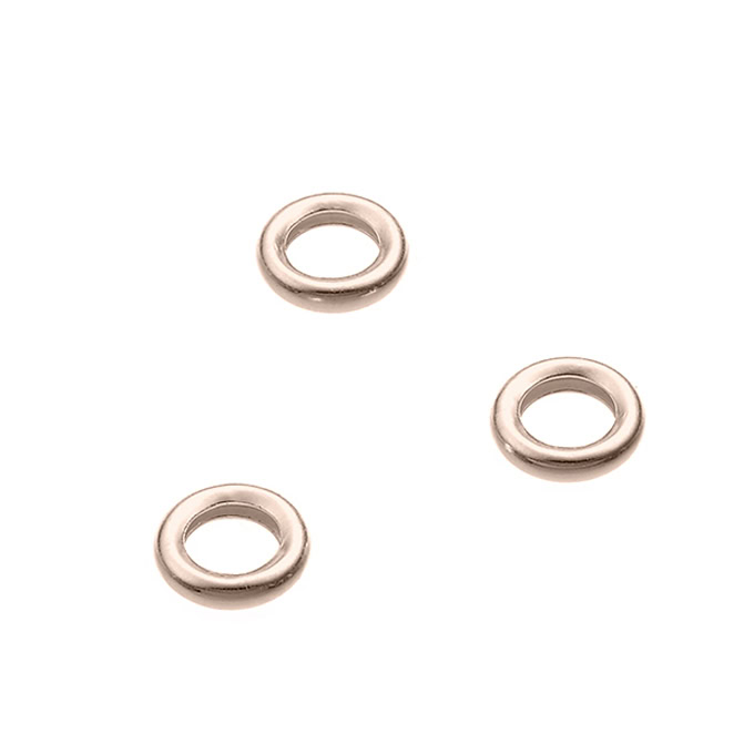 Sterling Silver Pink Gold 1 MICRON