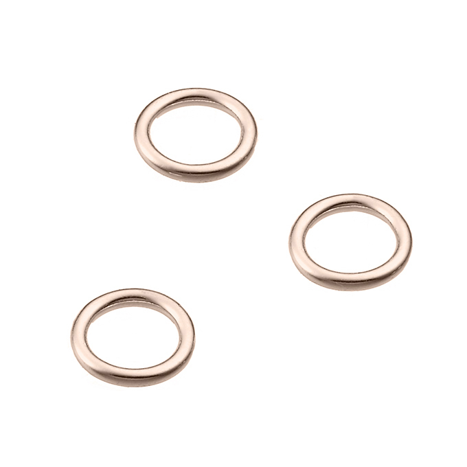 Sterling Silver Pink Gold 1 MICRON