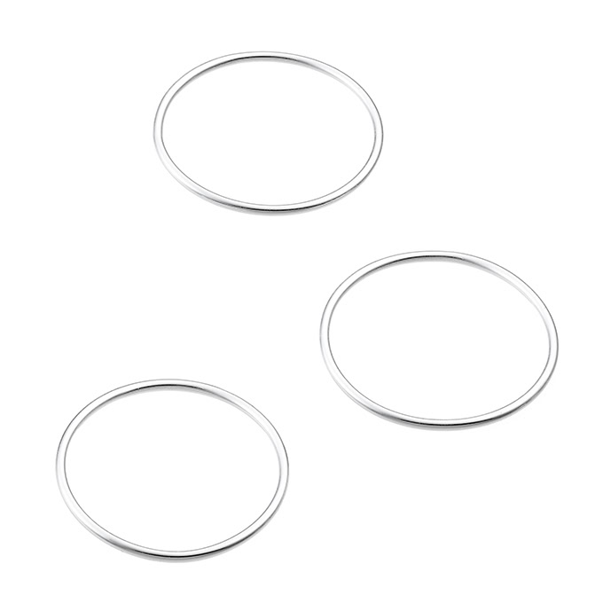 2mm closed jump rings (10pcs)