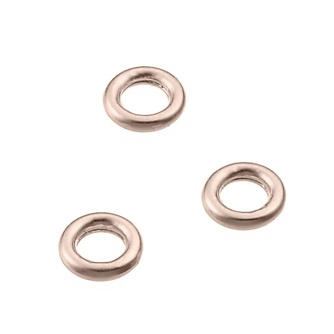 Sterling Silver Pink Gold 1 MICRON