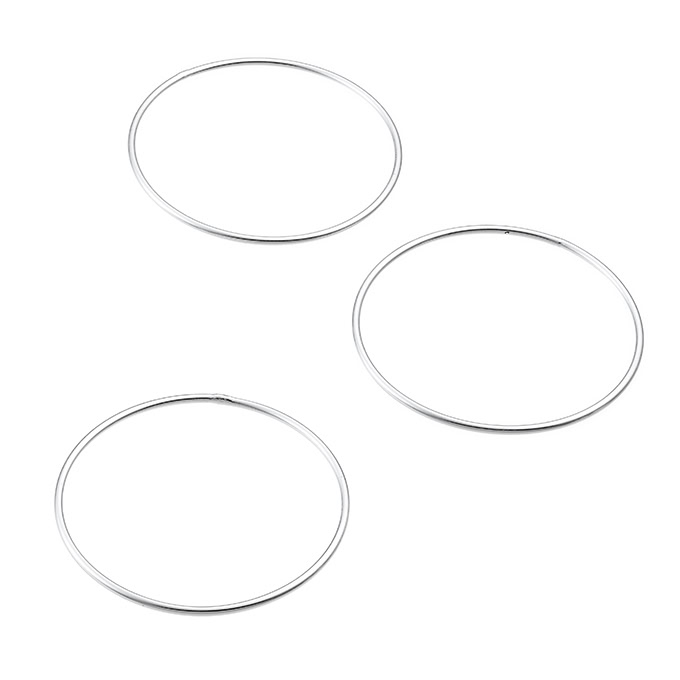 30mm closed jump rings (10pcs)