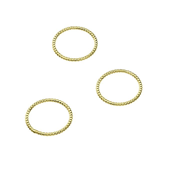 Sterling Silver Yellow Gold 1 MICRON