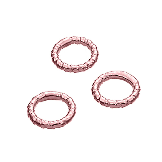 Sterling Silver Pink Gold 1 MICRON