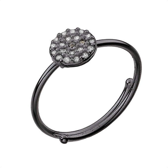 Sterling Silver Black Rhodium