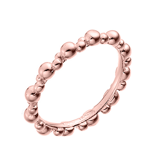 Sterling Silver Pink Gold 1 MICRON