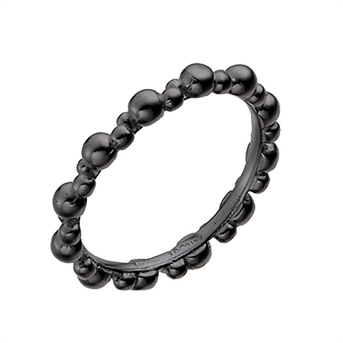 Sterling Silver Black Rhodium