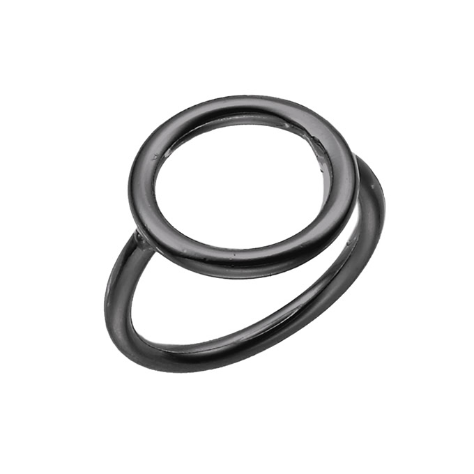 Sterling Silver Black Rhodium