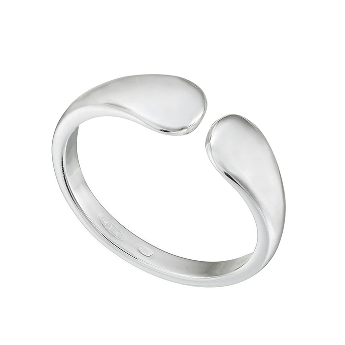 Sterling Silver White Rhodium