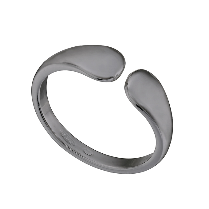 Sterling Silver Black Rhodium