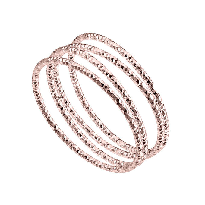 Sterling Silver Pink Gold 1 MICRON