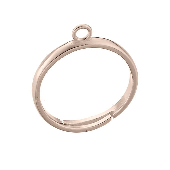 Sterling Silver Pink Gold 1 MICRON