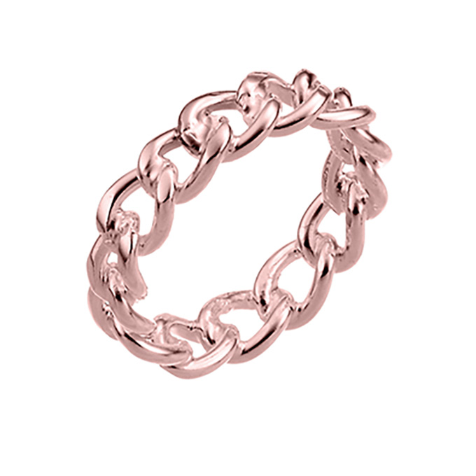 Sterling Silver Pink Gold 1 MICRON