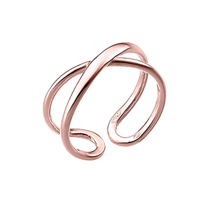 Sterling Silver Pink Gold 1 MICRON