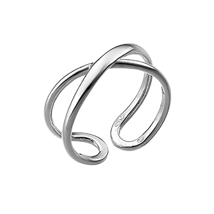 Sterling Silver White Rhodium