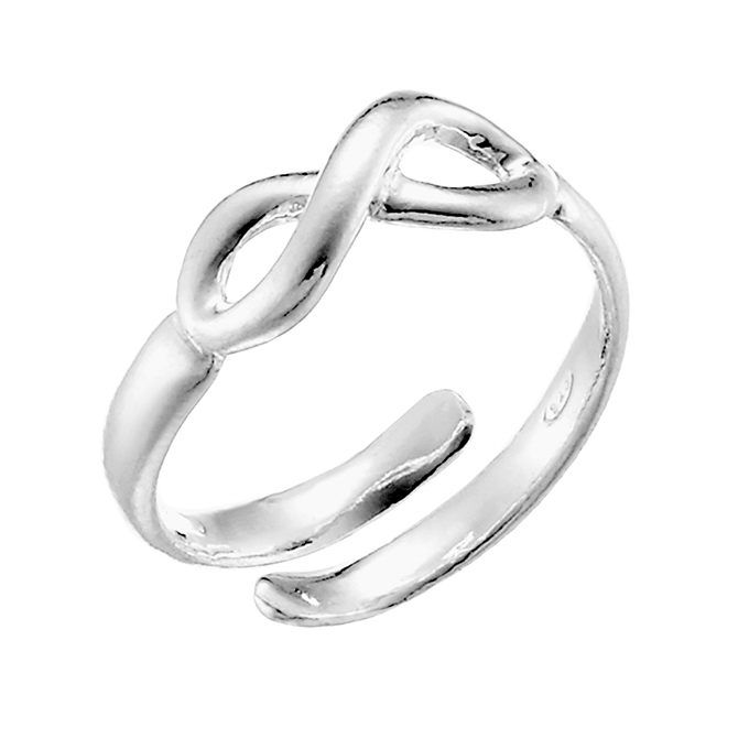 Bague infini réglable (1pc)