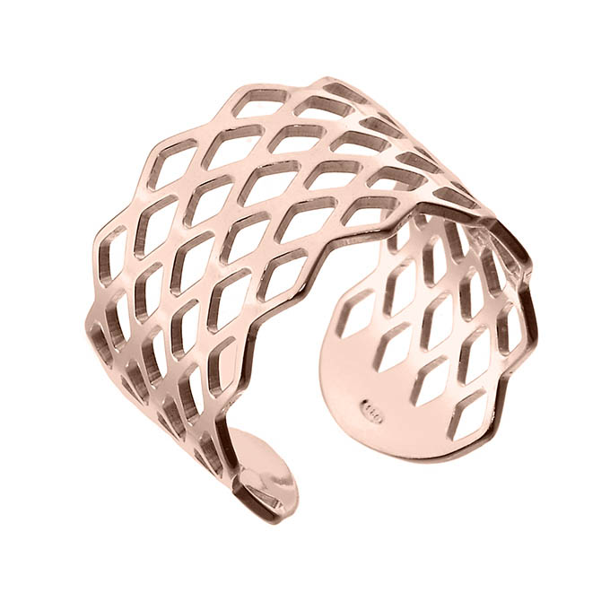 Sterling Silver Pink Gold 1 MICRON