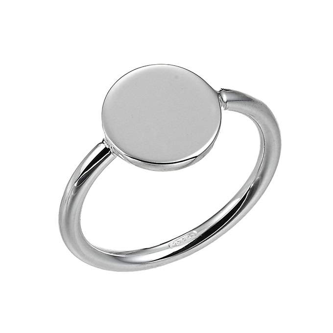 Sterling Silver White Rhodium