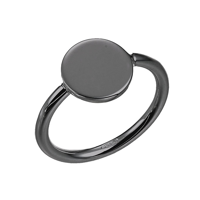 Sterling Silver Black Rhodium