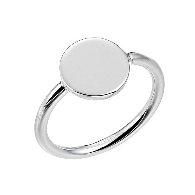 Bague pièce ronde 10mm Taille 52 (1pc)