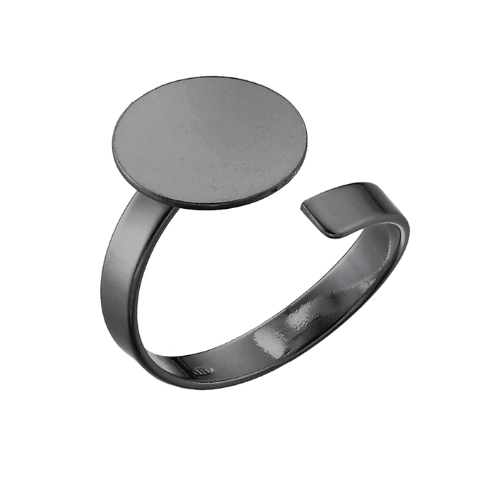 Sterling Silver Black Rhodium