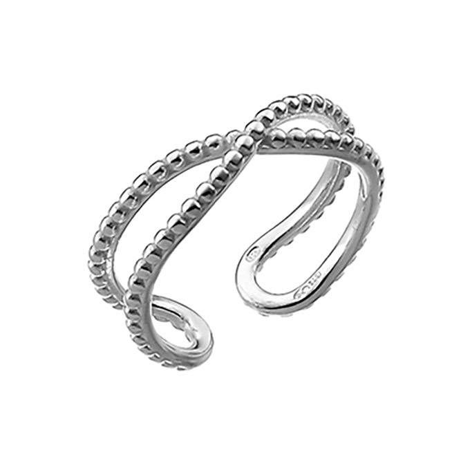 Sterling Silver White Rhodium