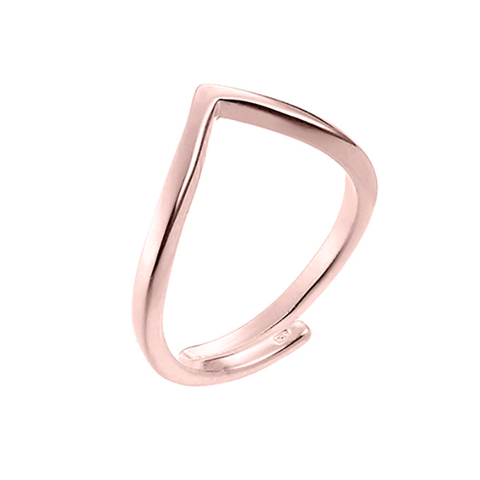 Sterling Silver Pink Gold 1 MICRON