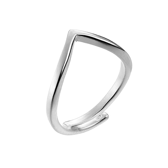 Sterling Silver White Rhodium