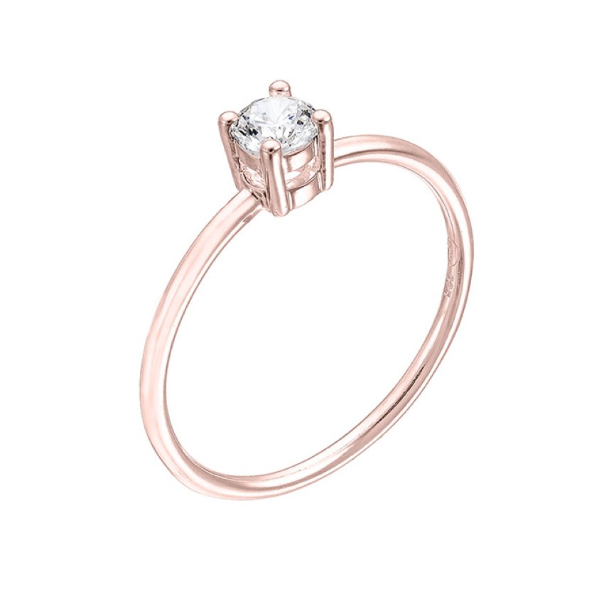 Sterling Silver Pink Gold 1 MICRON