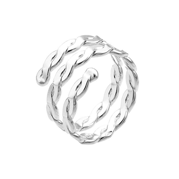 Adjustable braided ring (1pc)