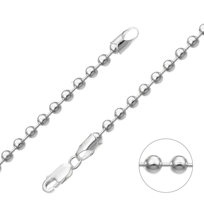 Catena palline 4mm (1m)