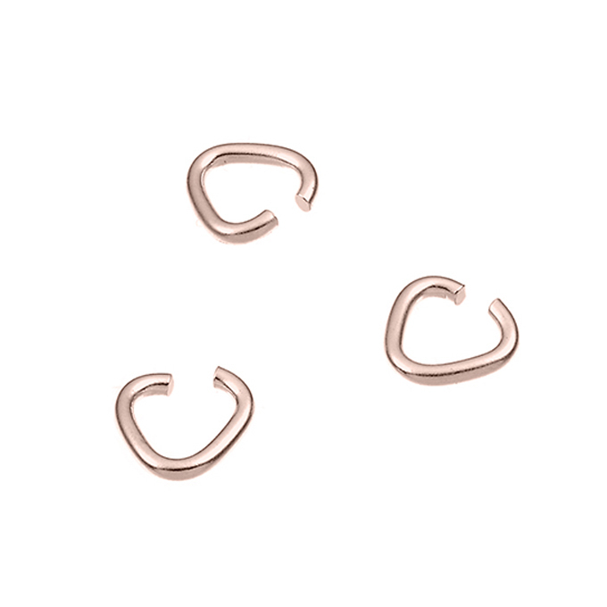 Sterling Silver Pink Gold 1 MICRON