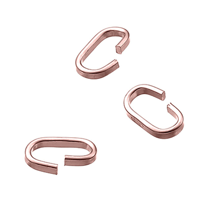 Sterling Silver Pink Gold 1 MICRON