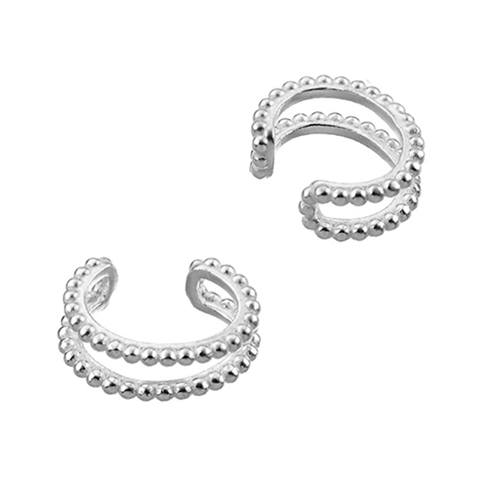 Sterling Silver White Rhodium