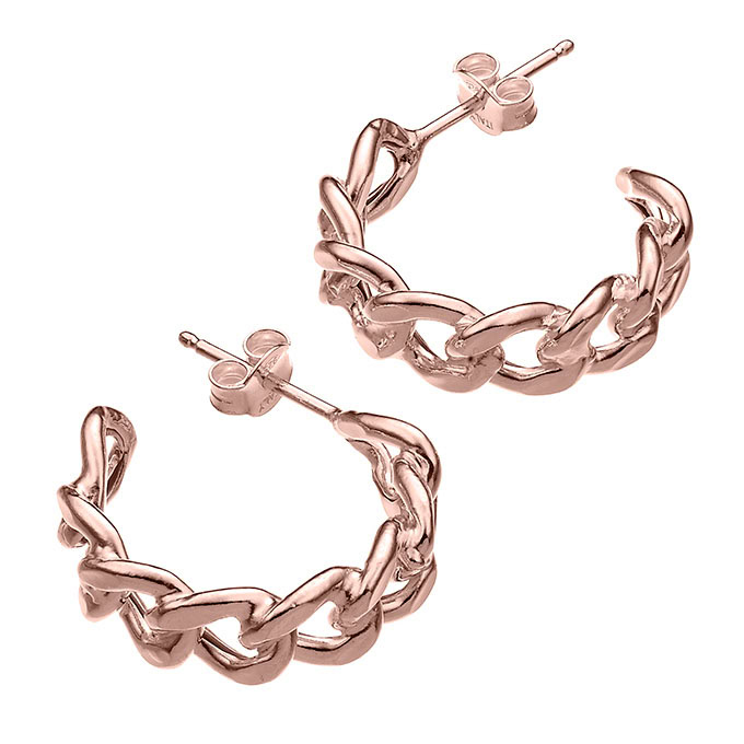 Sterling Silver Pink Gold 1 MICRON