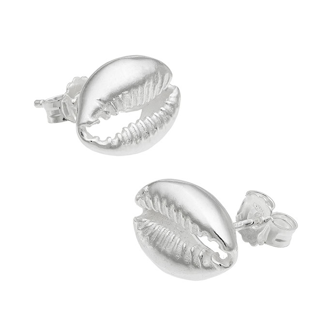 Boucles d’oreilles coquillage 10x15mm (1 paire)