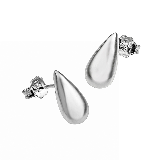 Sterling Silver White Rhodium